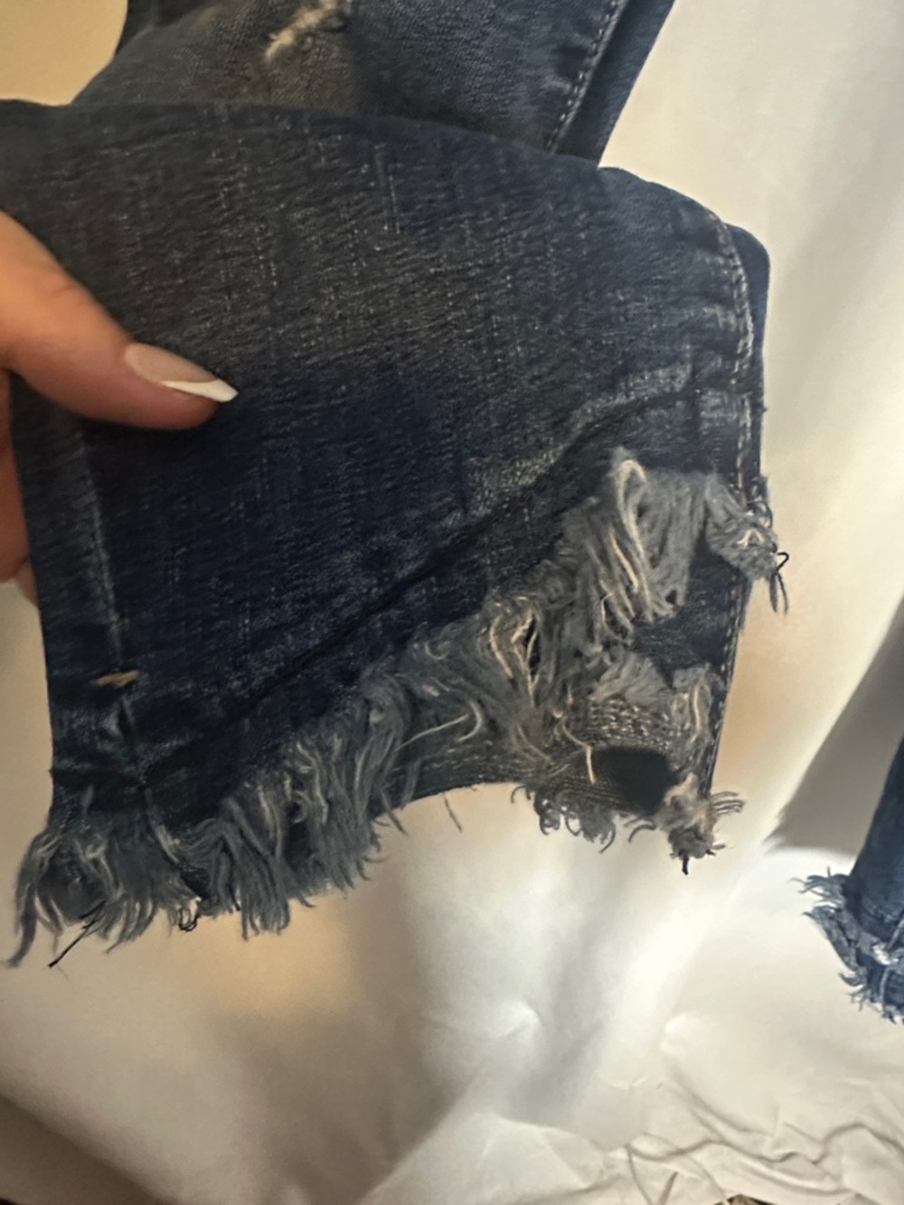 KanCan Dark Blue Distressed Skinny Jeans - Picture 2 of 11